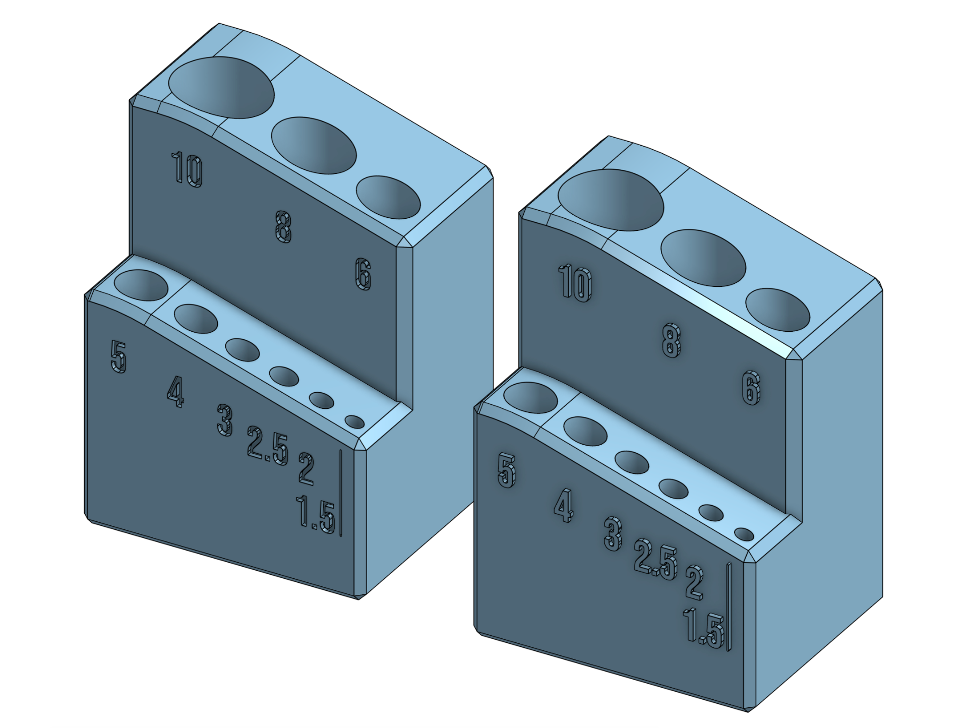Removable Multiboard Allen / Hex Key Holder