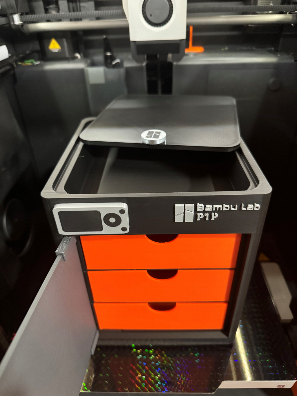 P1P & P1S 3 Drawer storage with door