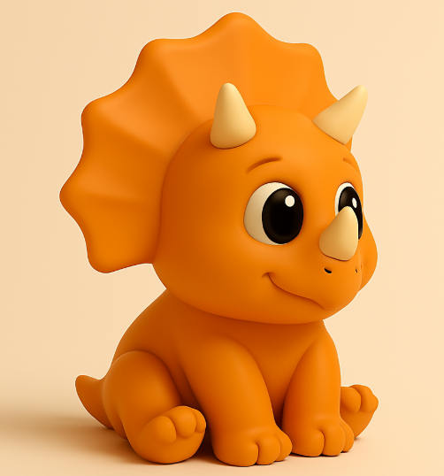 cute Dinosaur Triceratops