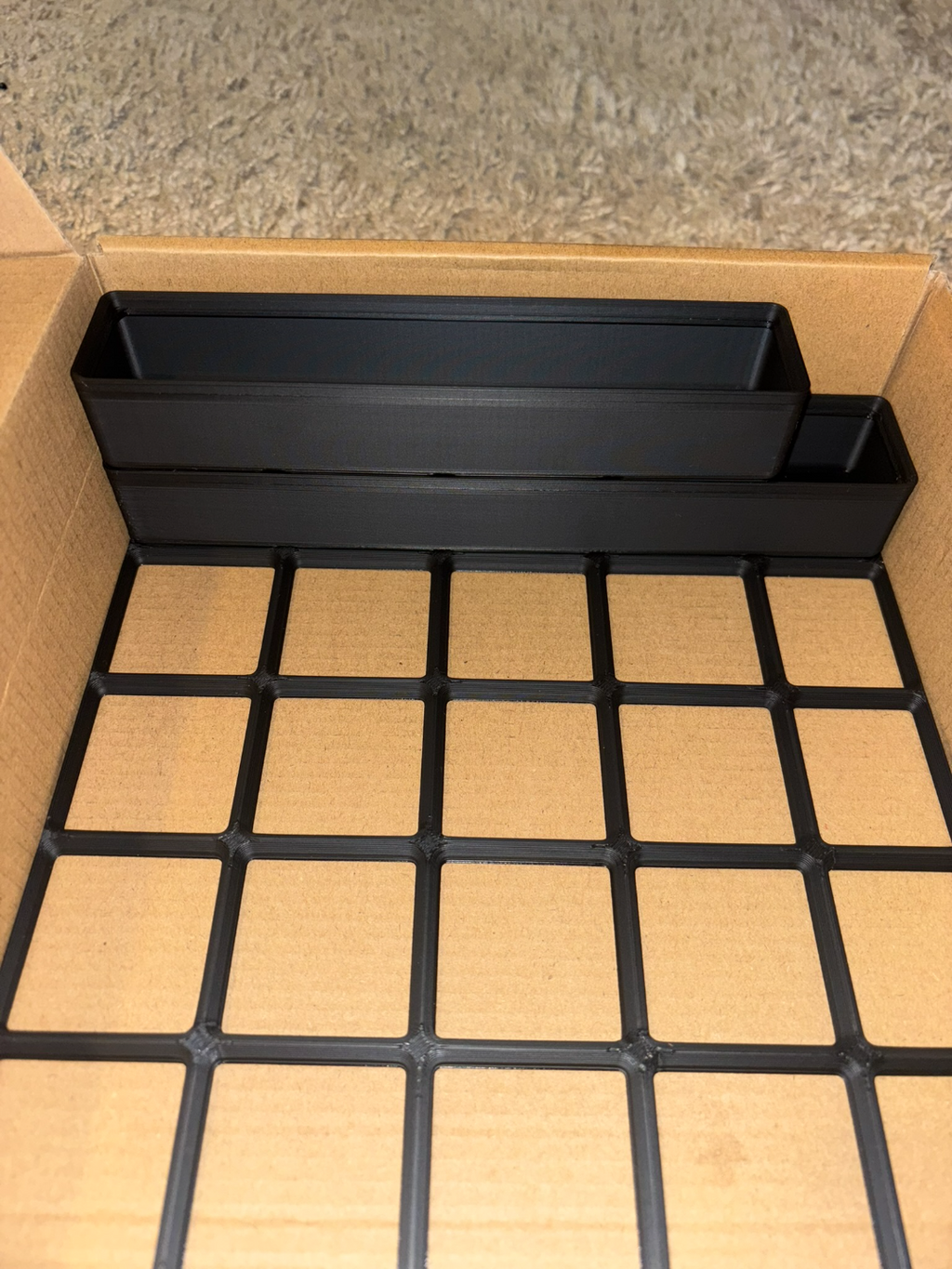 Gridfinity Grid for Bambu Labs Filament Spool Box