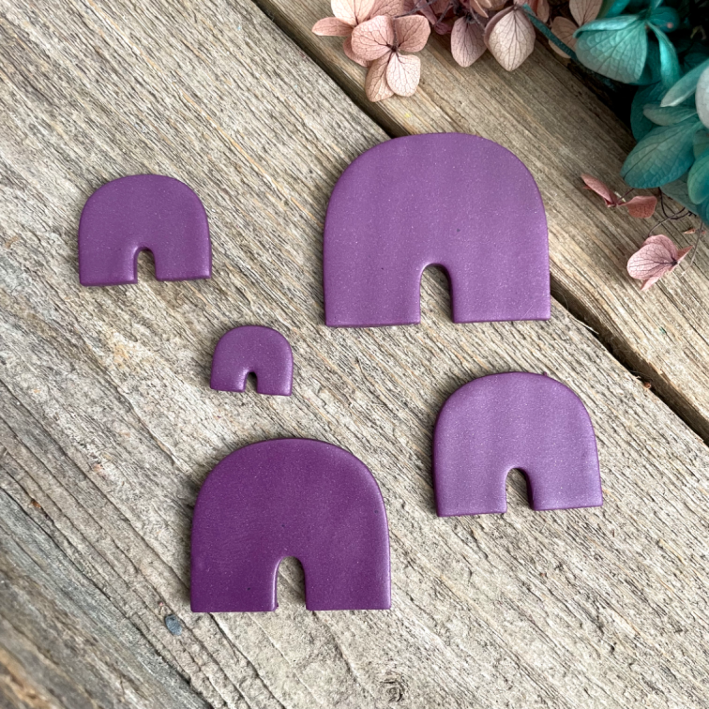 Short Rainbow Earring Cutters