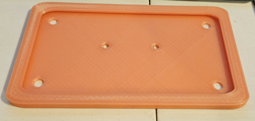 Dirt Bike License Plate Holder (Envelope Style)
