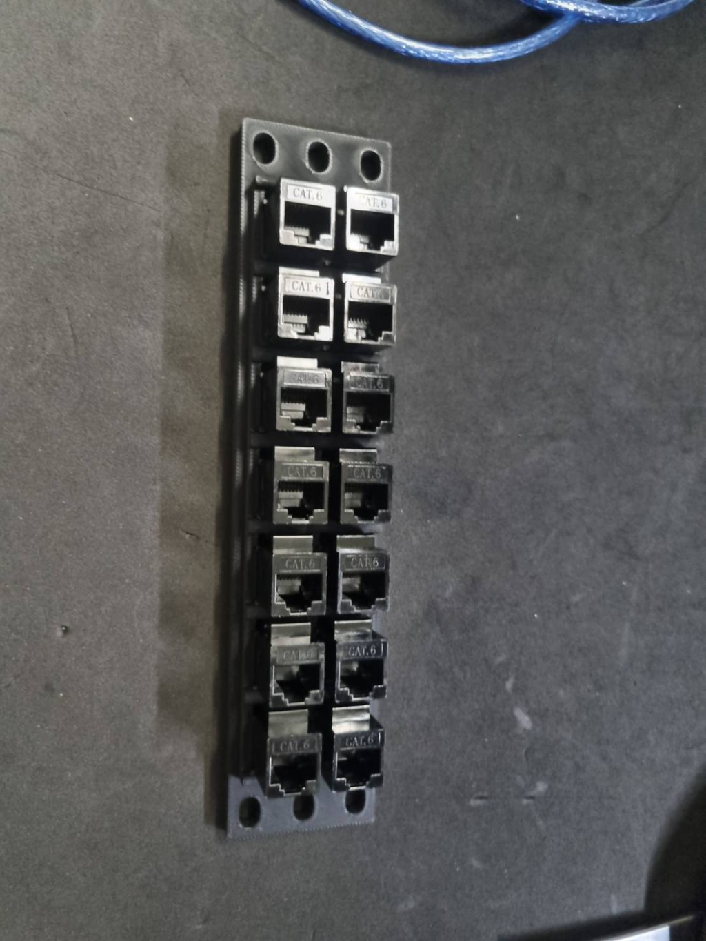 8 Inch Server Rack 1U RJ45 Keystone Patch Pane