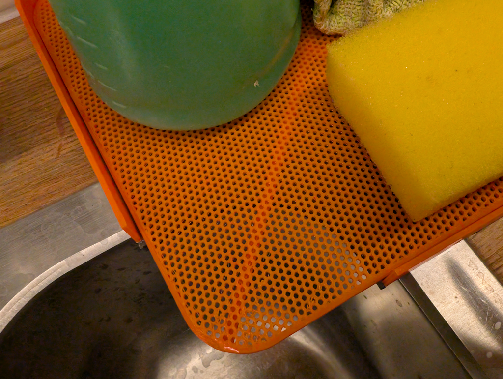 Sink Corner Drip Tray, self draining&easy to clean