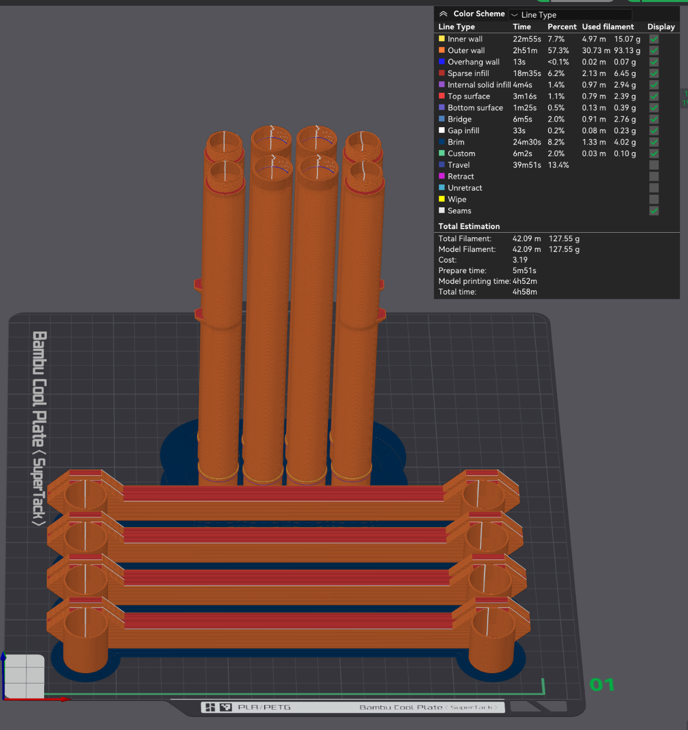 128g AMS stack rack