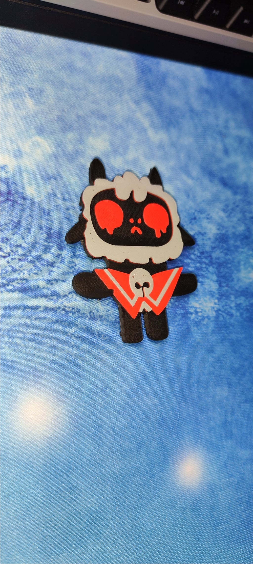 Cult of the lamb backpack Badge(AMS/NO AMS)