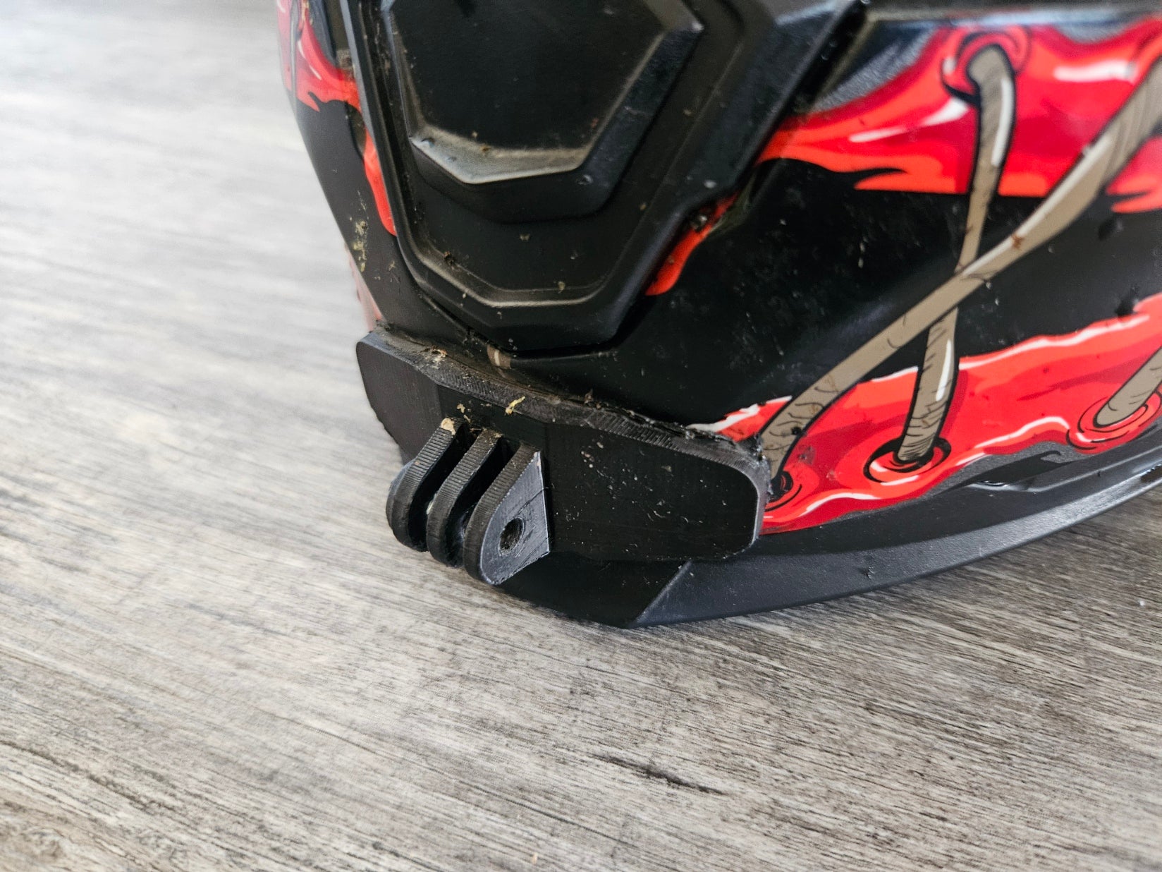 NEXX helmet GoPro holder