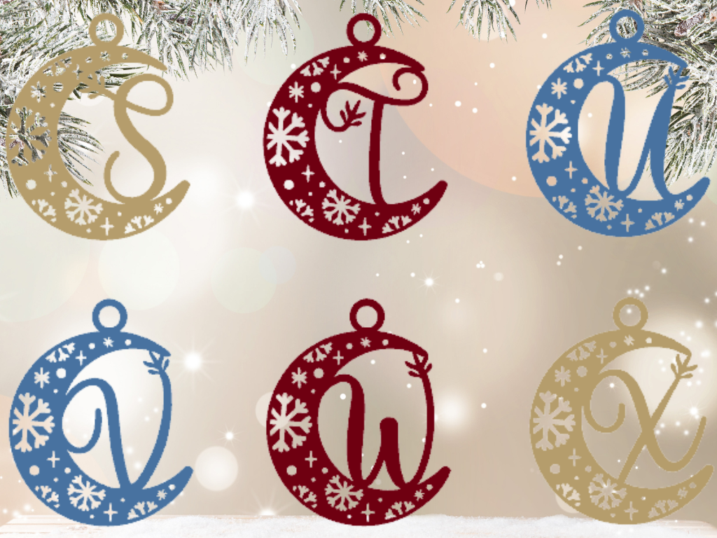 Boules de Noël - Lettres Initiales (édition 2024)