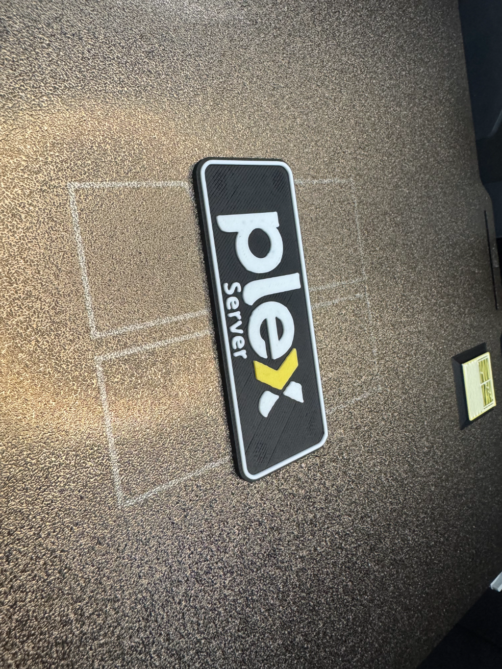 Magnetic Plex Server Badge