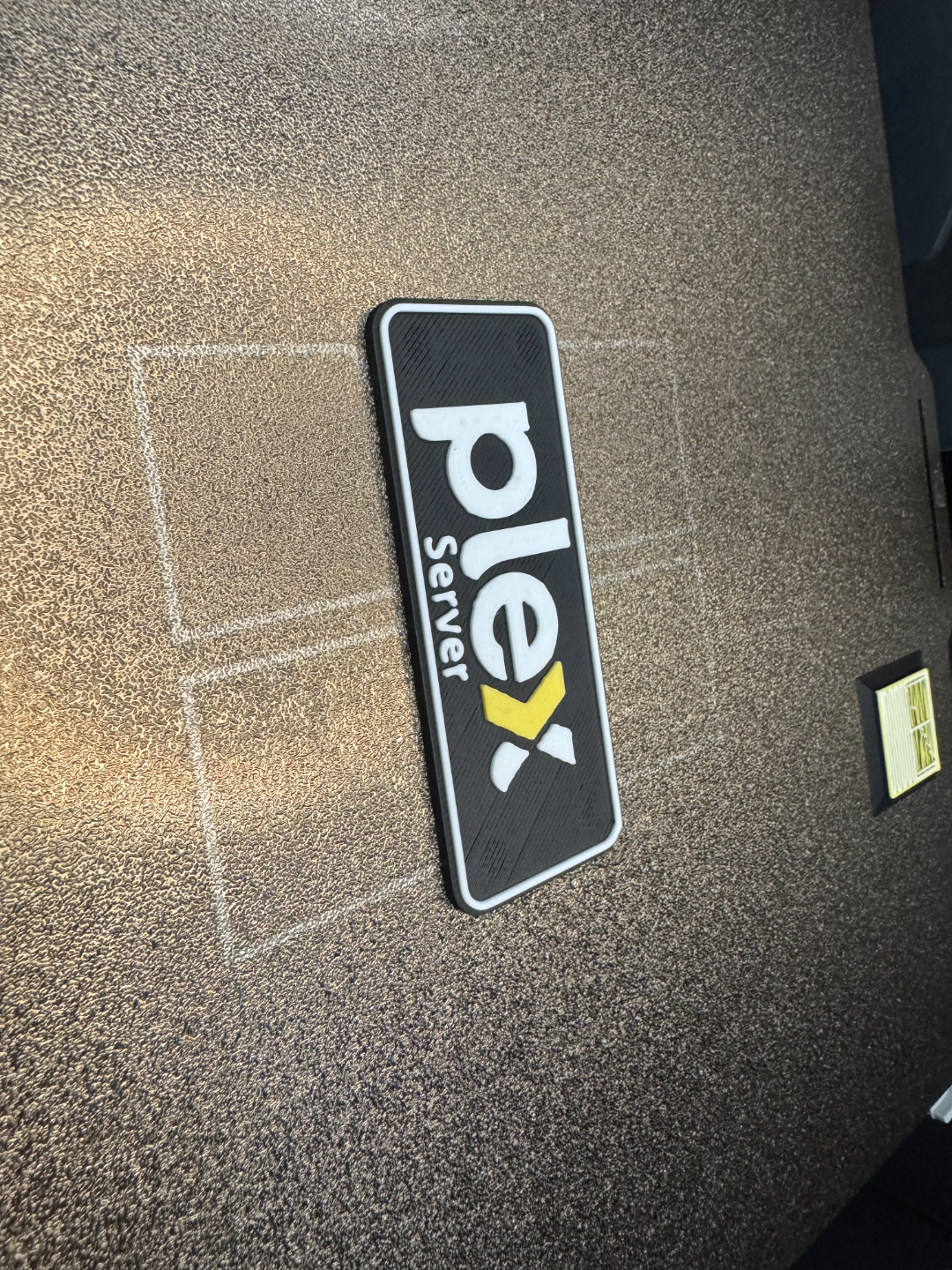 Magnetic Plex Server Badge