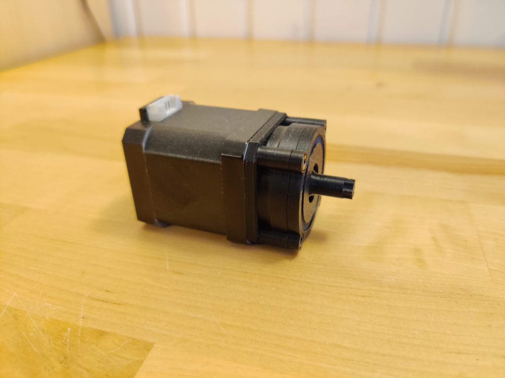 Slim planetary gearbox for Nema 17