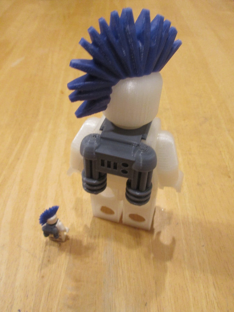 Machine Gun Jetpacks for Brick Minifigures