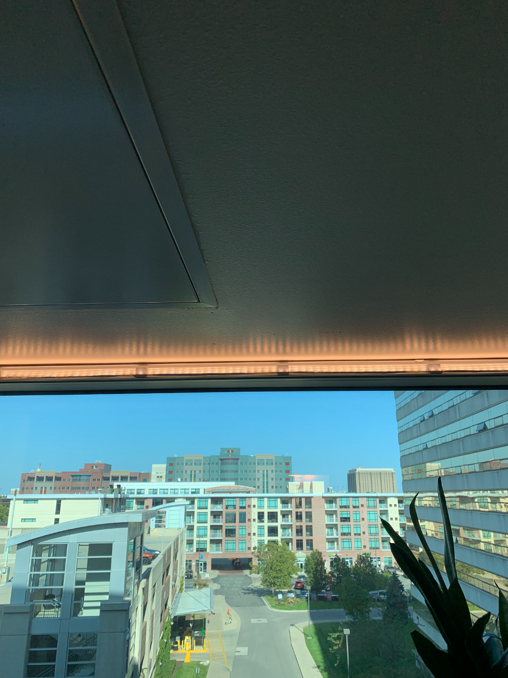 Upward Facing LED Mount for Diffusion