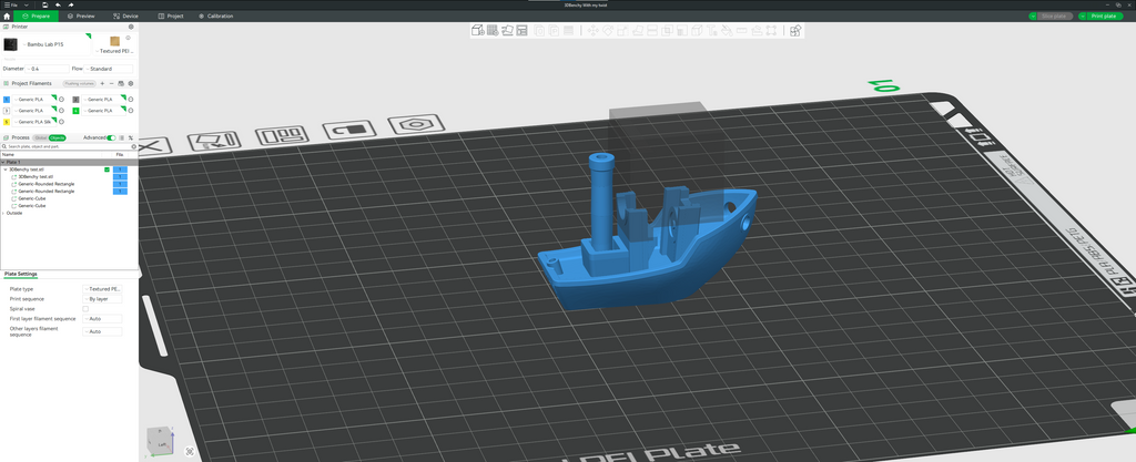 Open top Benchy