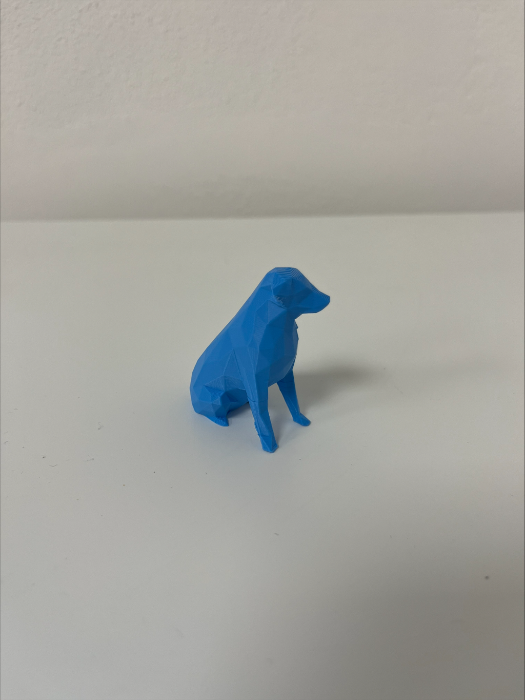 Low poly dog labrador
