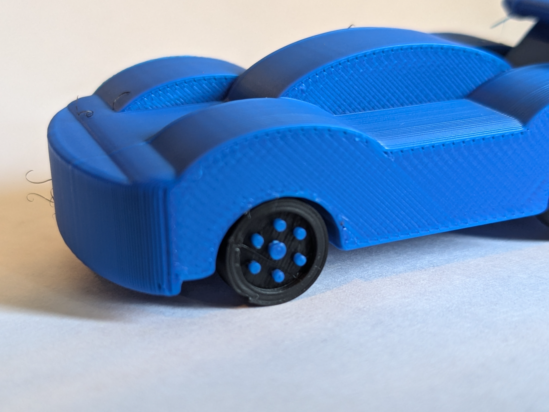 Basic Print in Place Car - Free Commercial Use