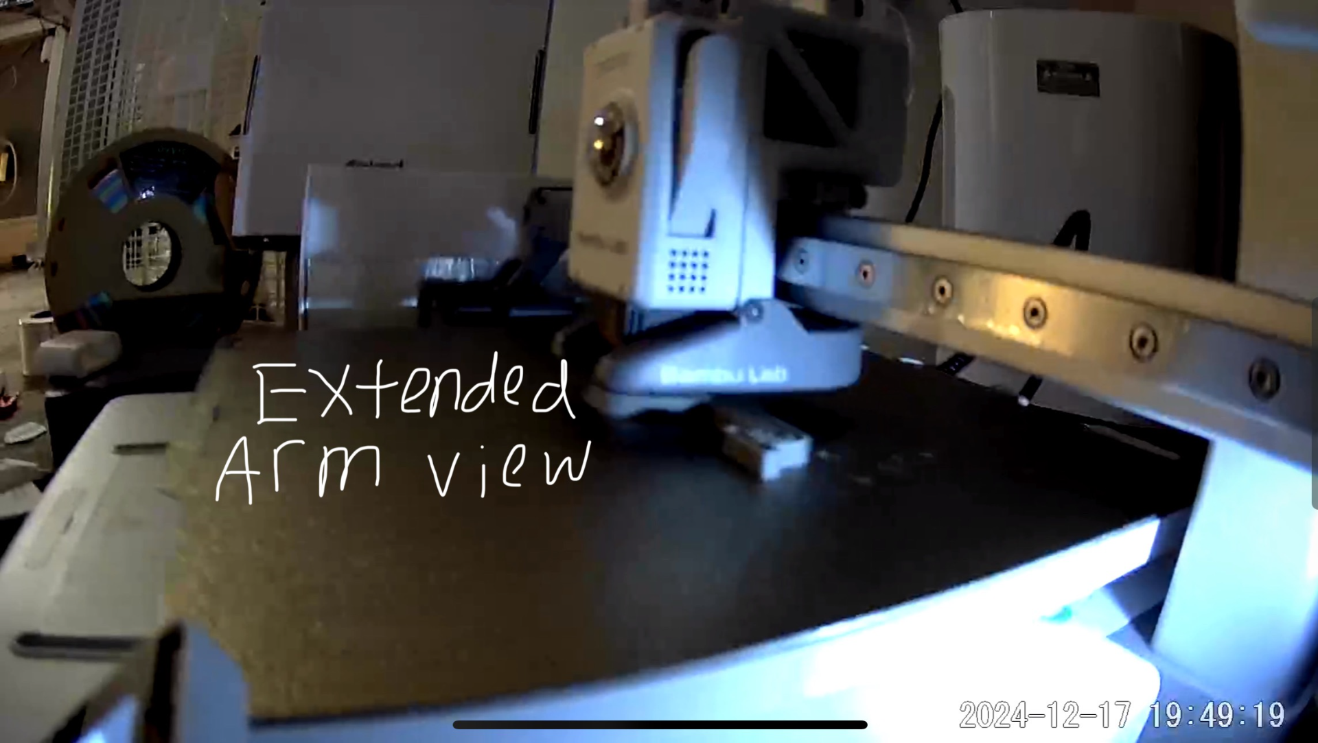 Bambu Lab A1 Wyze Cam OG Mount Extended