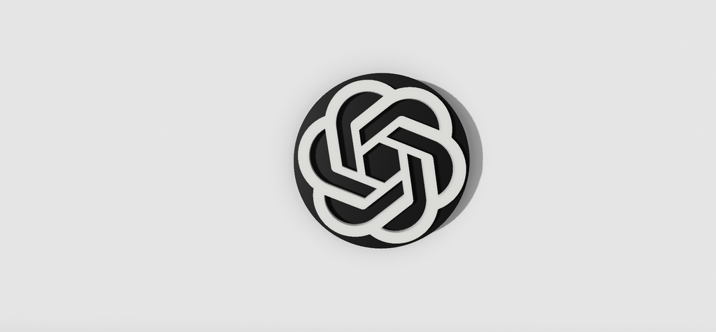 3D Disc for A1/ A1 Mini - OpenAI ChatGPT