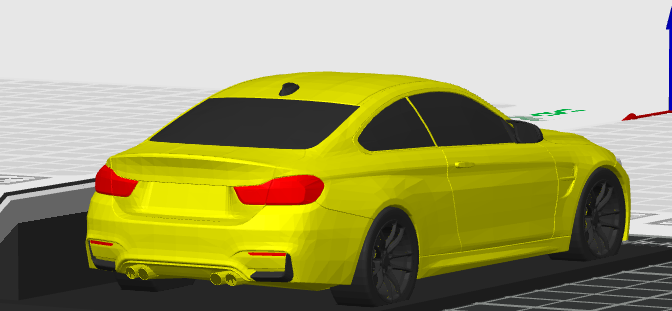BMW m4 f82 with stand