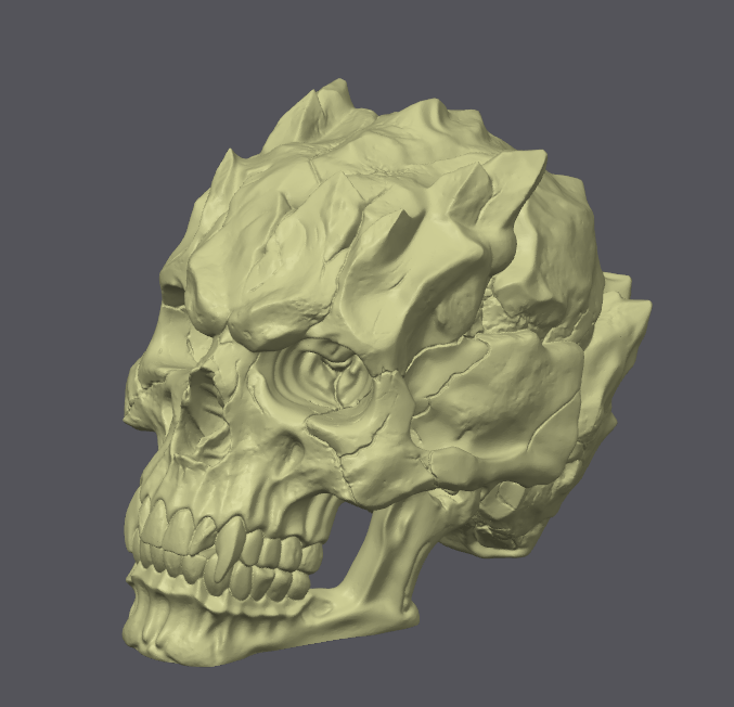 The Petrified Warden — Stoneborn Skull Relic
