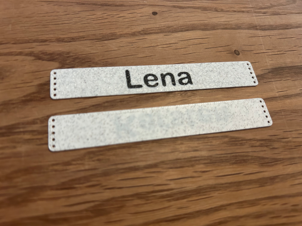 sewable nametag