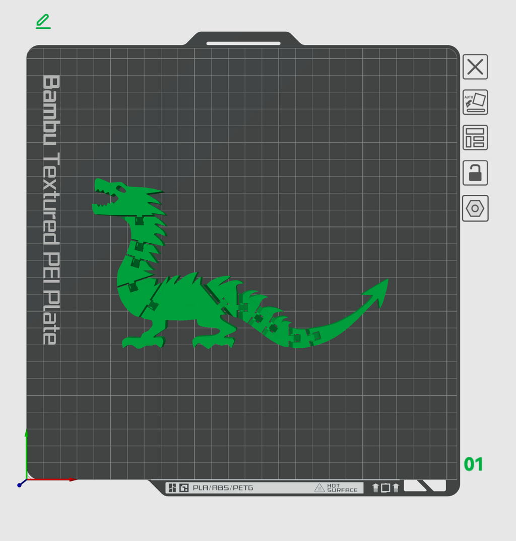 Flexible Dragon / Articulated Dragon - Year of the Dragon