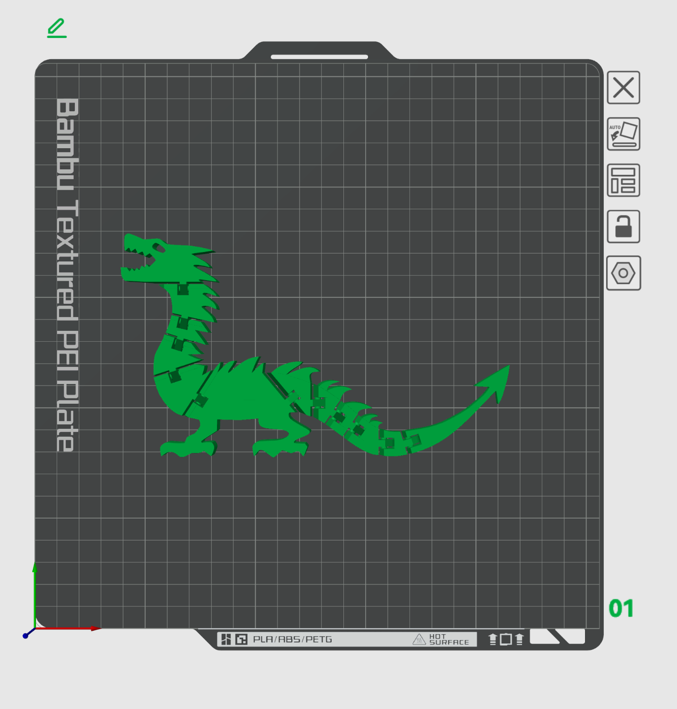 Flexible Dragon / Articulated Dragon - Year of the Dragon