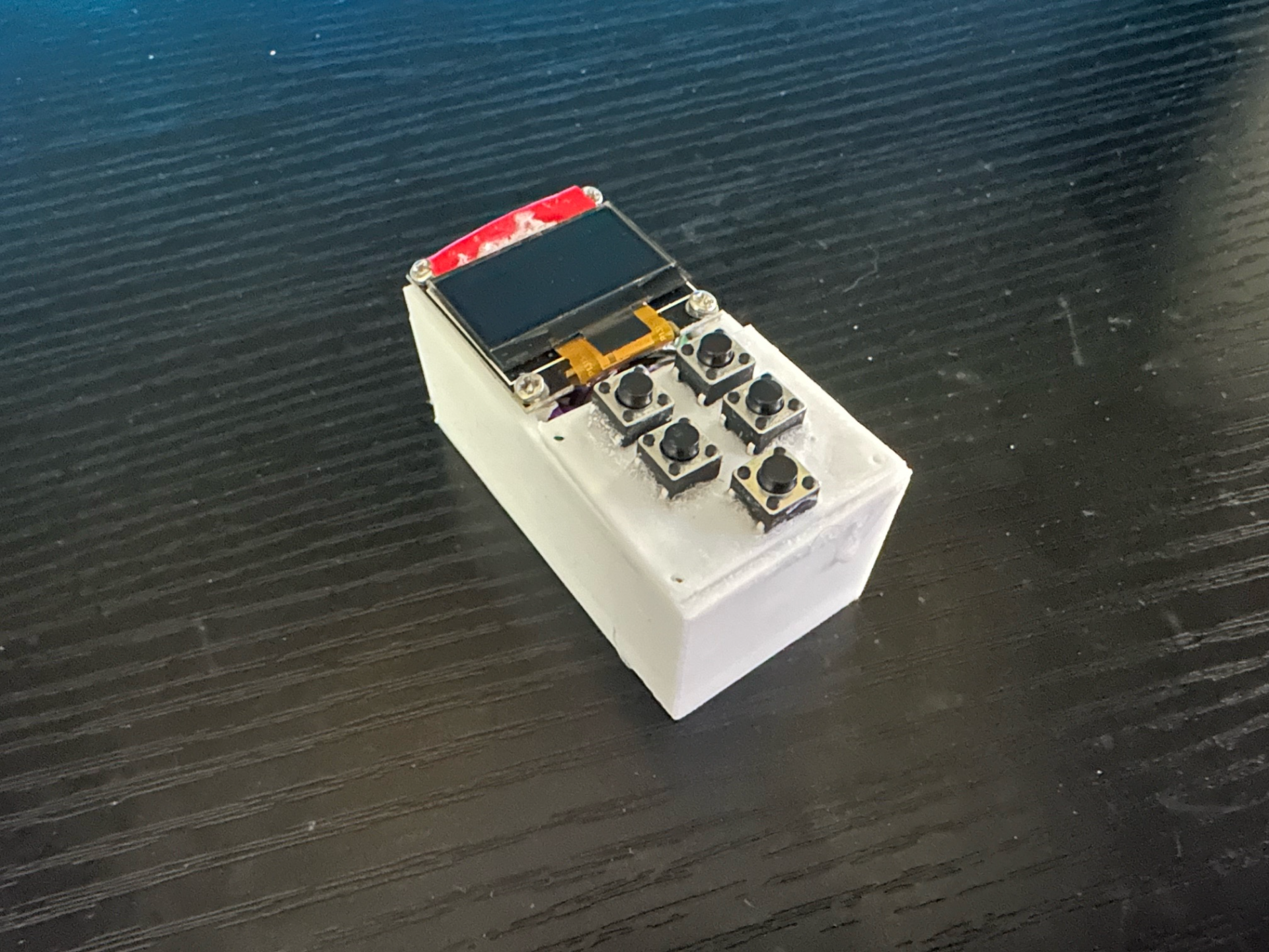 Pi Pico Case With SSD1306 OLED Slo