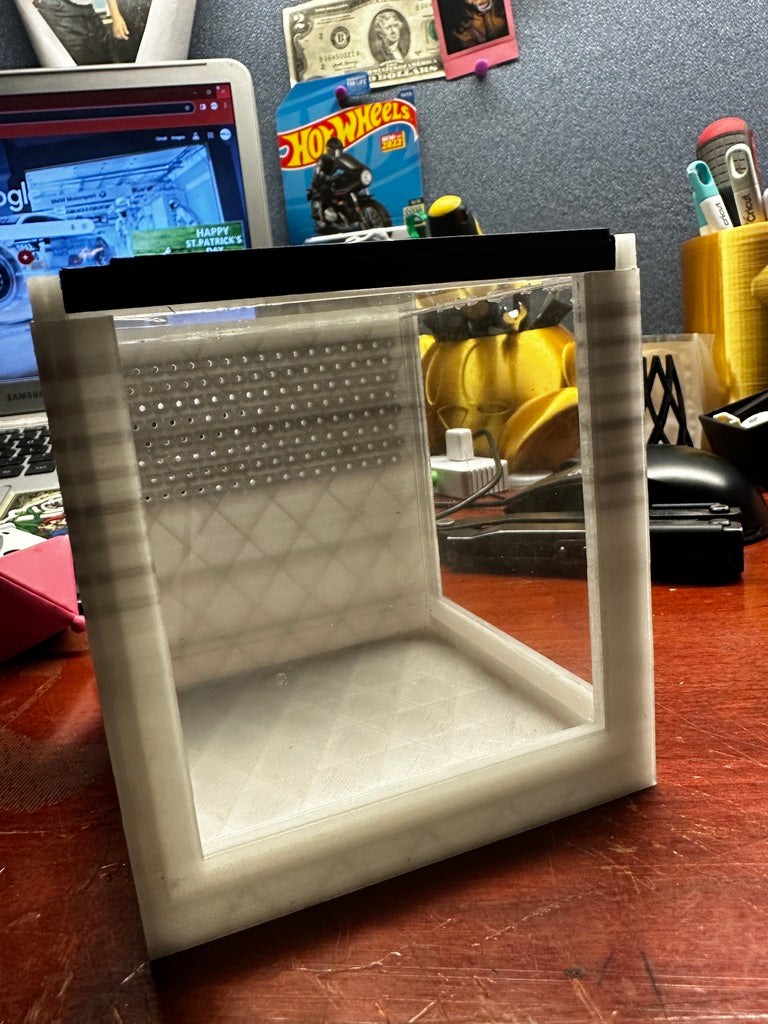 4x4 cube terrarium