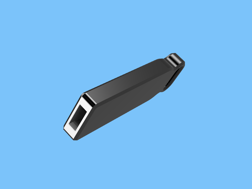 MINI FLAT Pocket Whistle