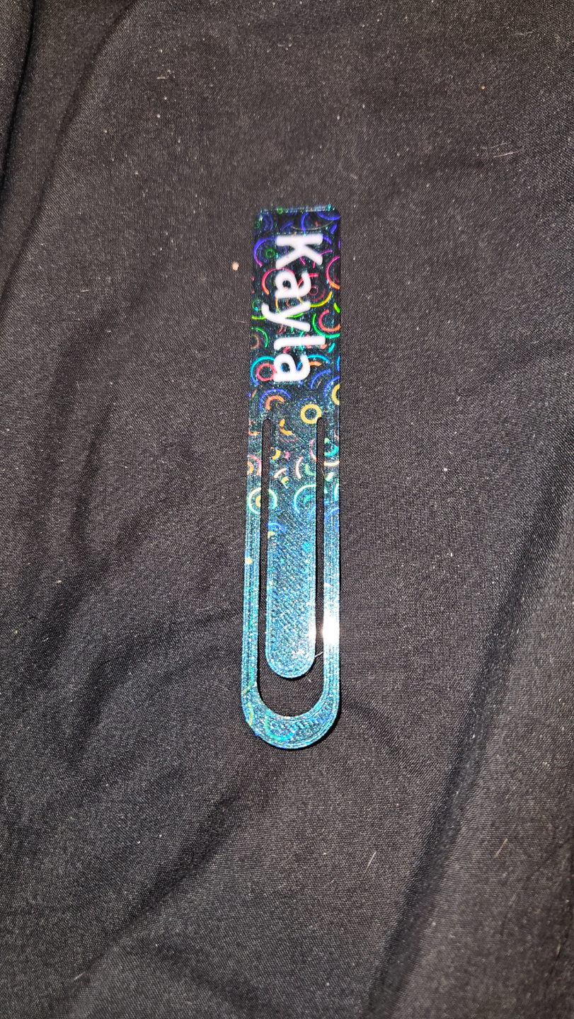 Bookmark with name - Kayla - Long - Make My Sign
