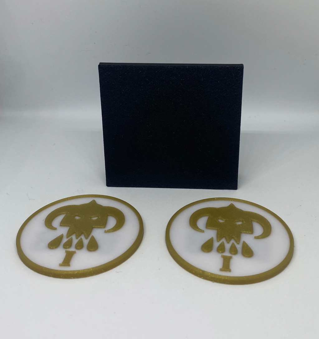shelf for bigger tokens