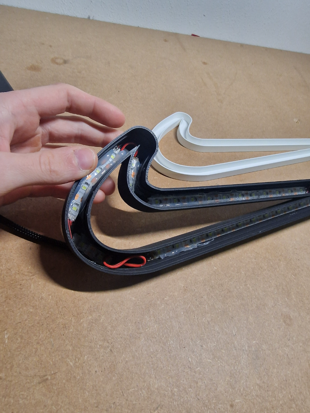 Nike Swoosh LED Lamp – Desk or Wall
