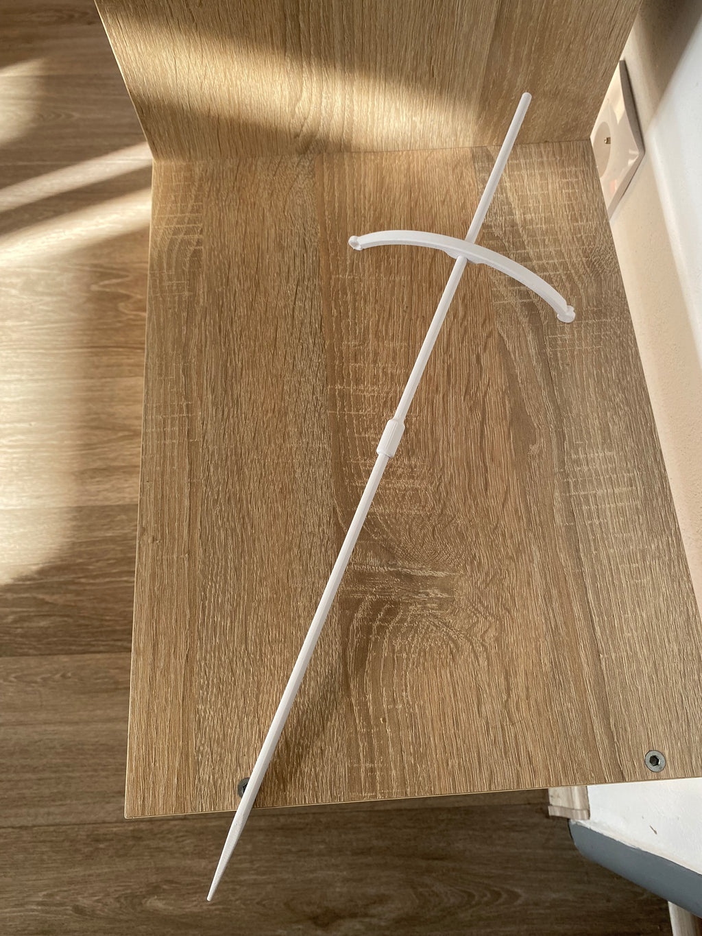 Flower support poles