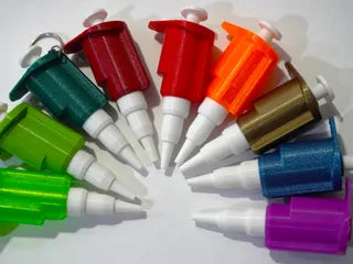 Mini Micropipette Fidget Keychain