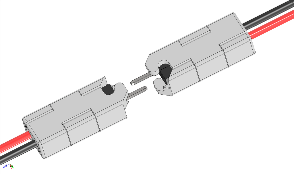Dupont Cable 2-pin Connector with Buckle