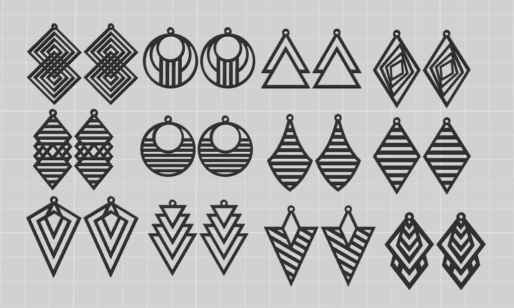 Boucle d'oreille Earring Pack1