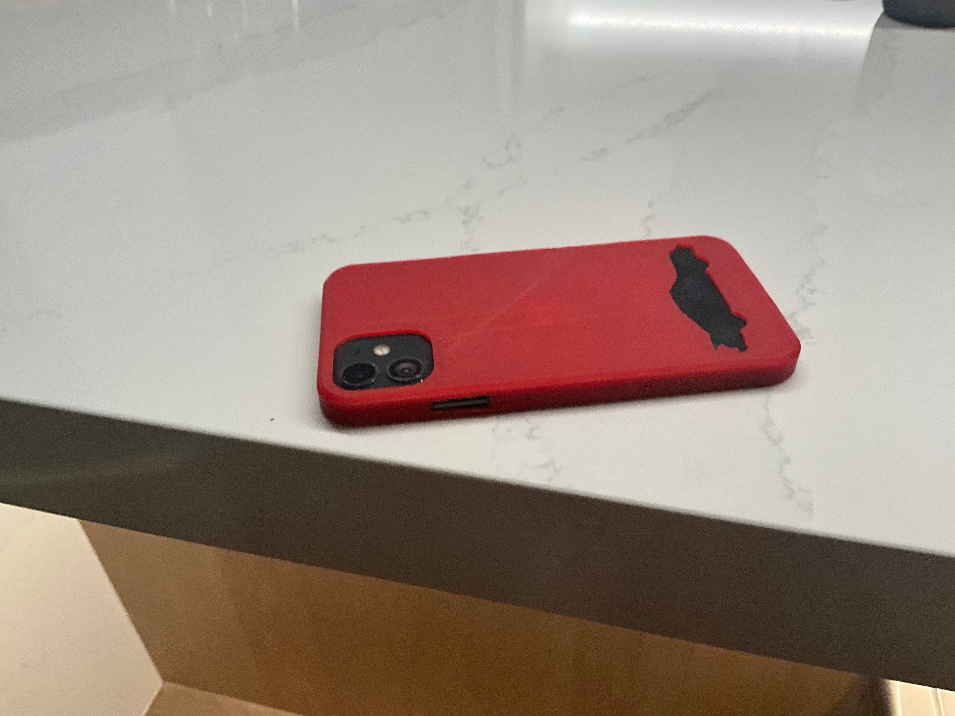 iPhone 11 case with porche g series 81911 cutout