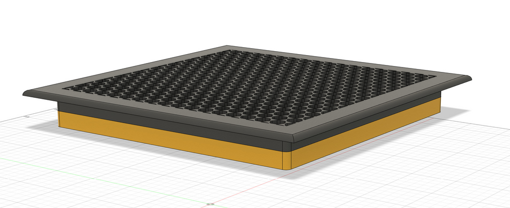 Ventilation Grill with optional insect screen