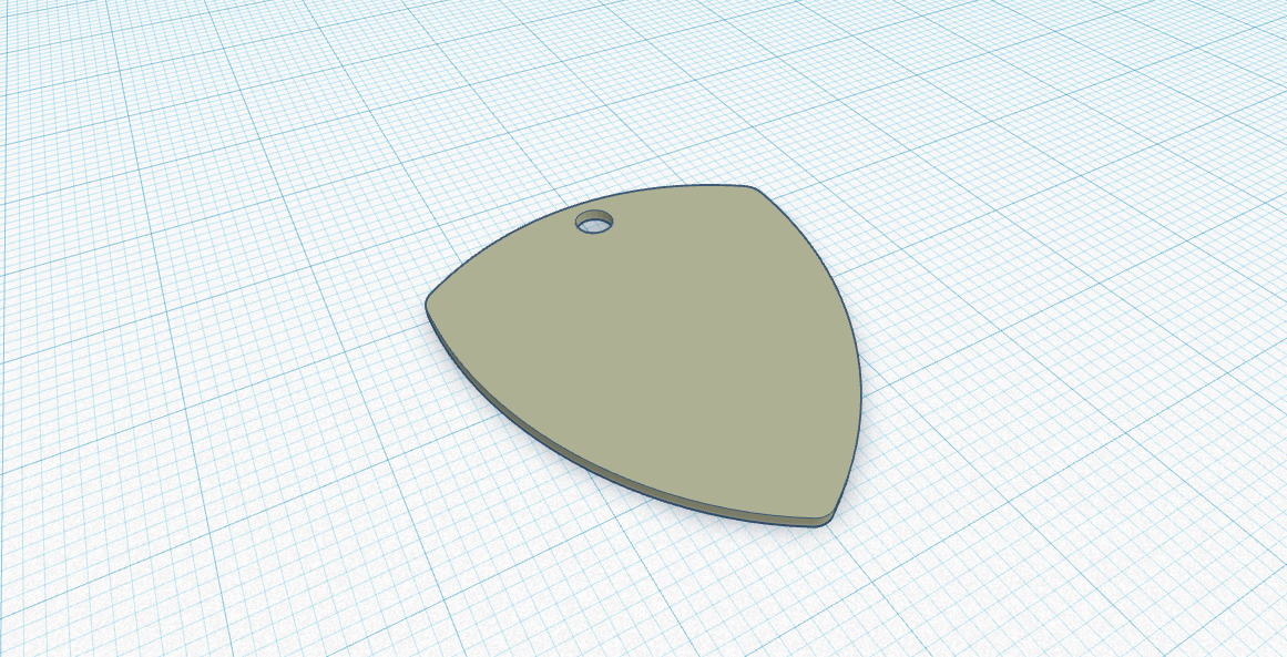 Travel Guitar Plectrum (pick)
