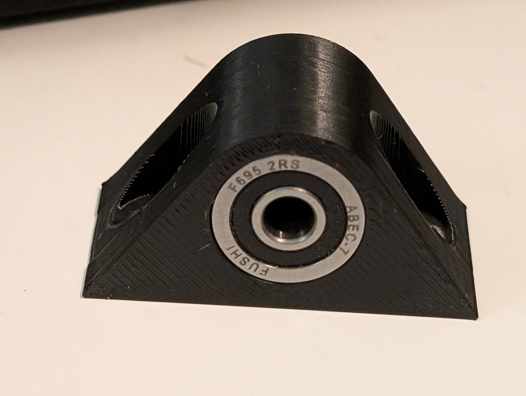 Bearing mount for 2020 aluminium profile