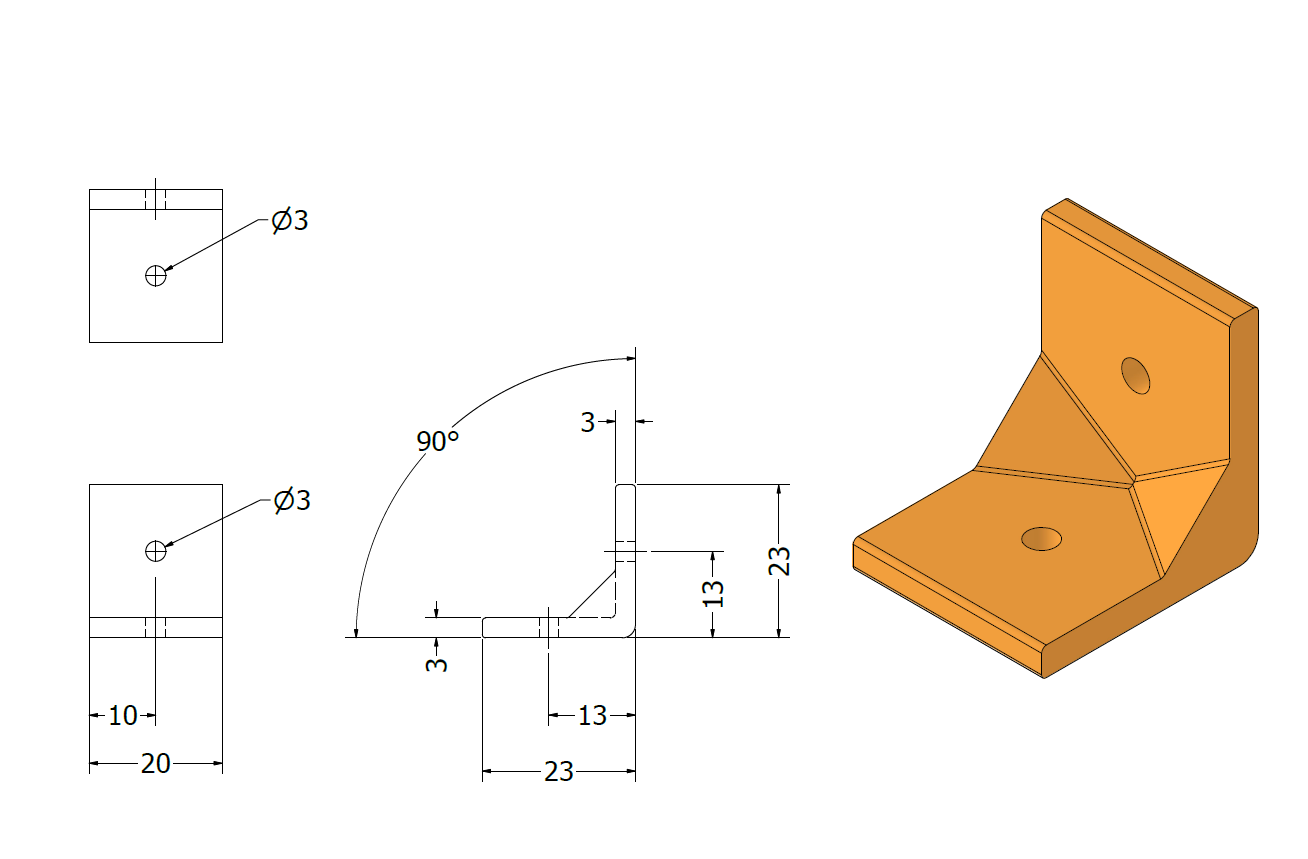 765pieces of Corner Brackets Vol.1