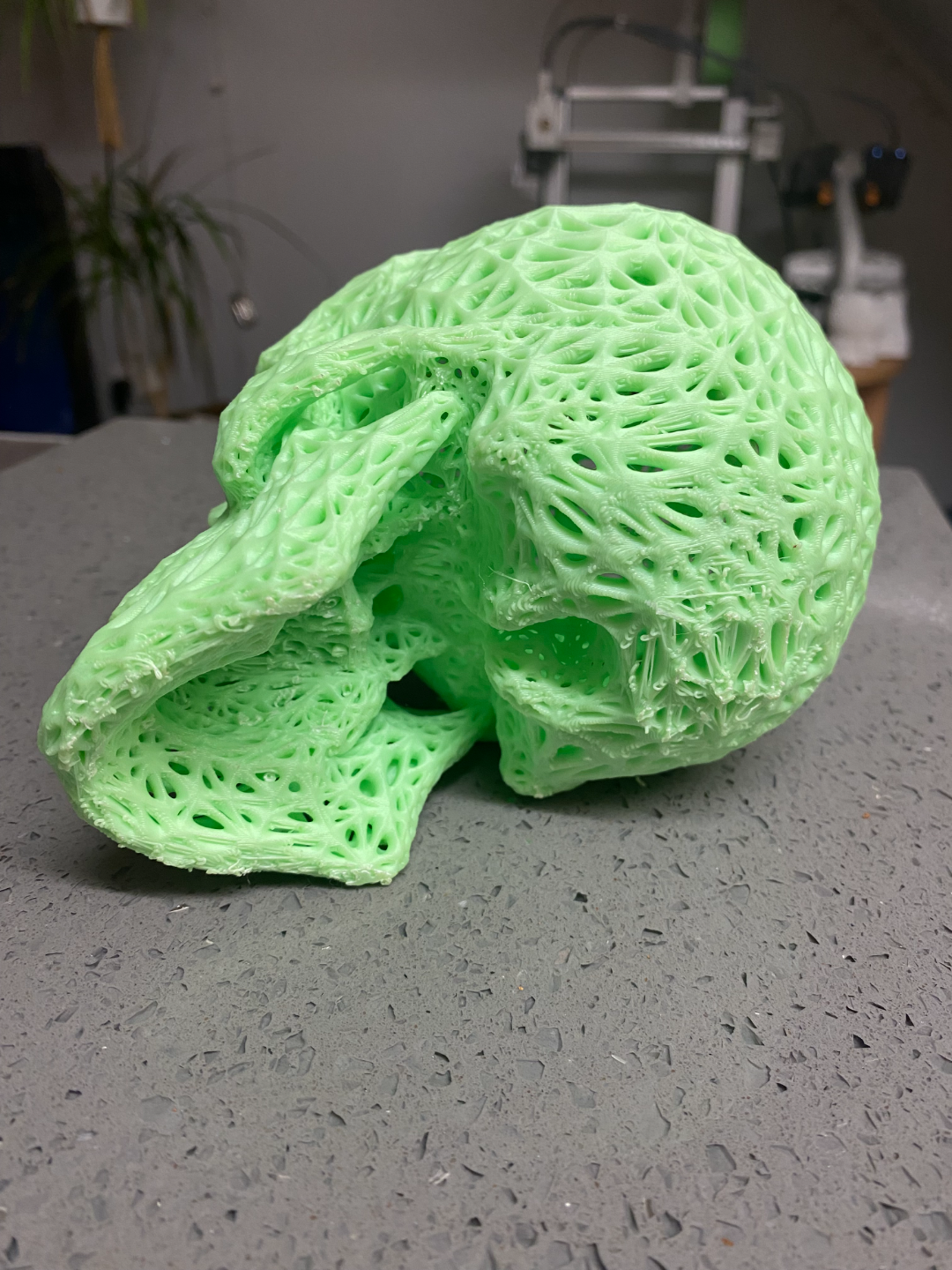 glow in the dark skull