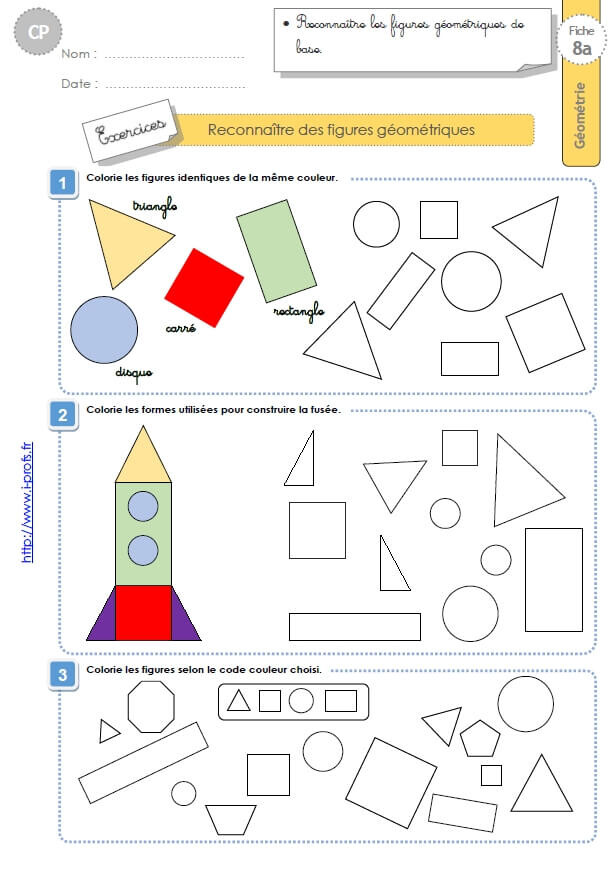 School rulers / Règles de formes géométriques