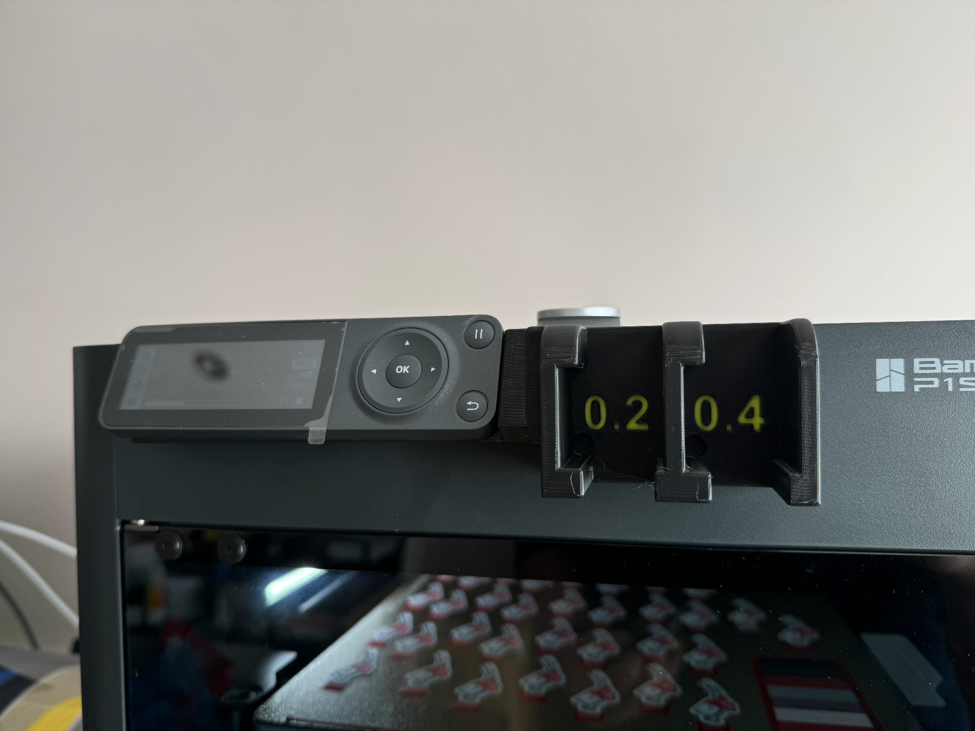 Bambulab P1S and P1P twin nozzle holder