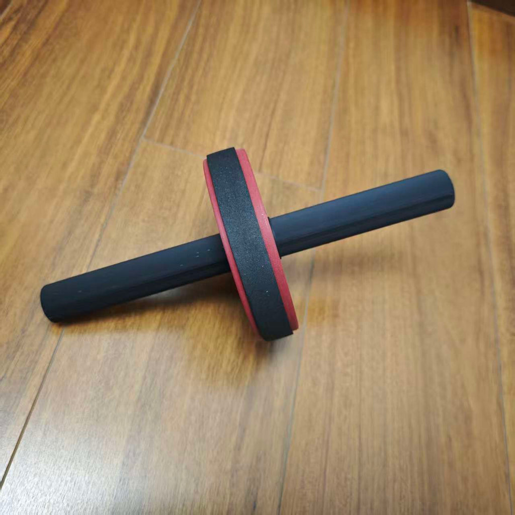 简约极简版超长手柄健腹轮 健身锻炼神器