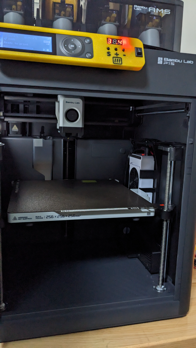 P1S DIY Chamber Heater Bracket and Heat Shield