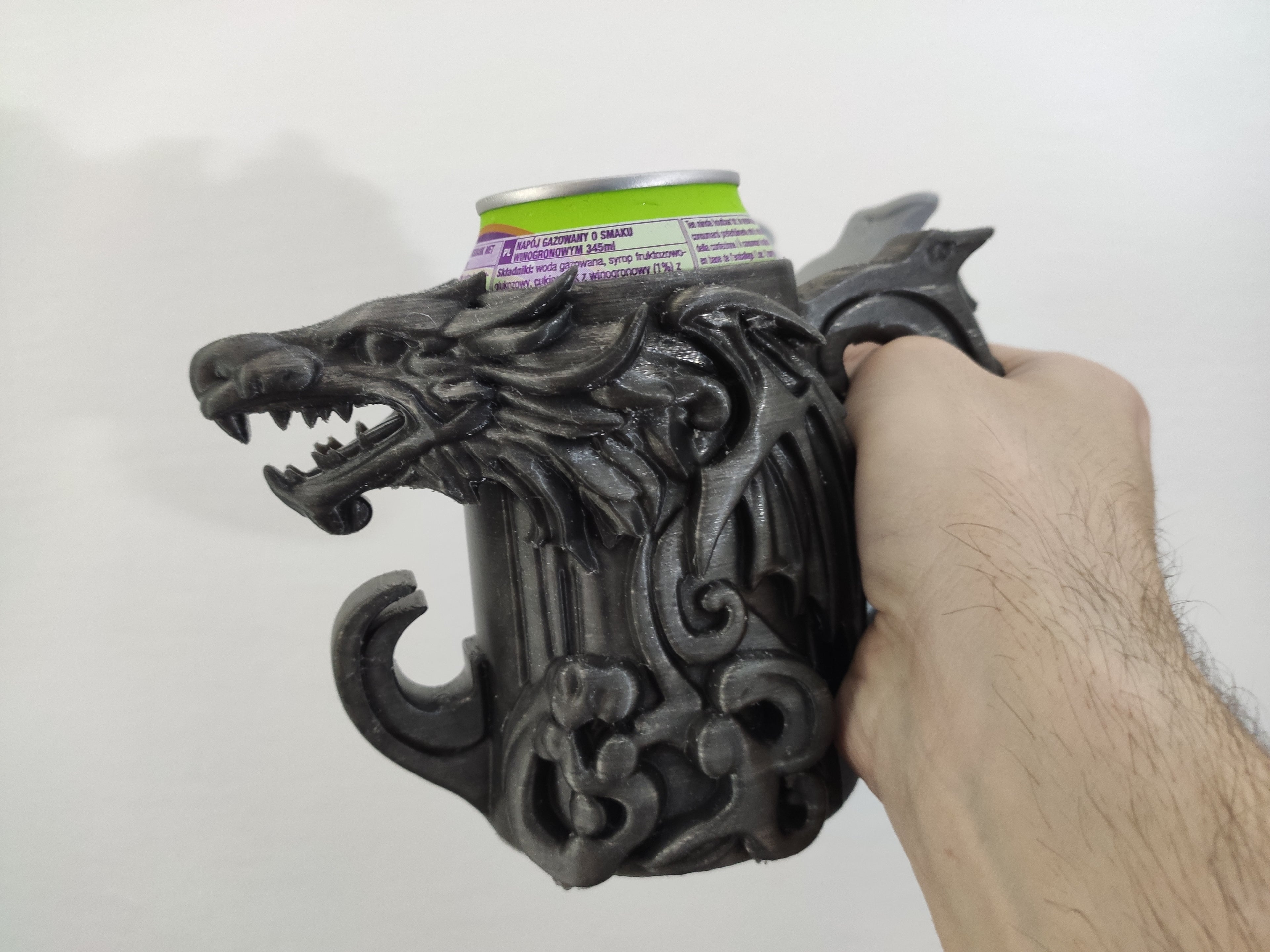 Dragon Can Holder (0.5L + 12oz Cans) - Beer mug