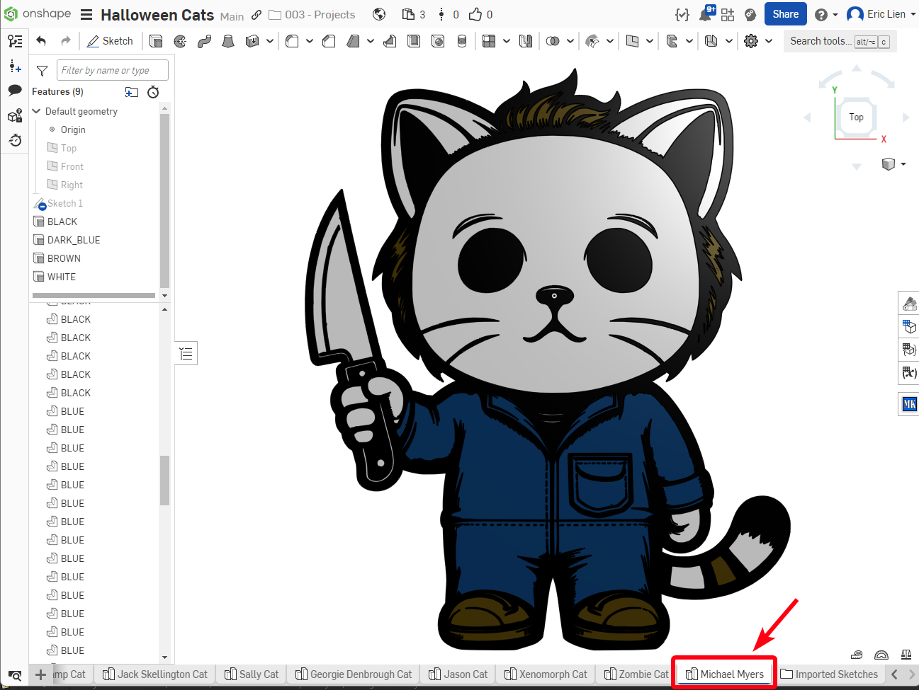 Michael Myers CAT (Halloween) - User Requested