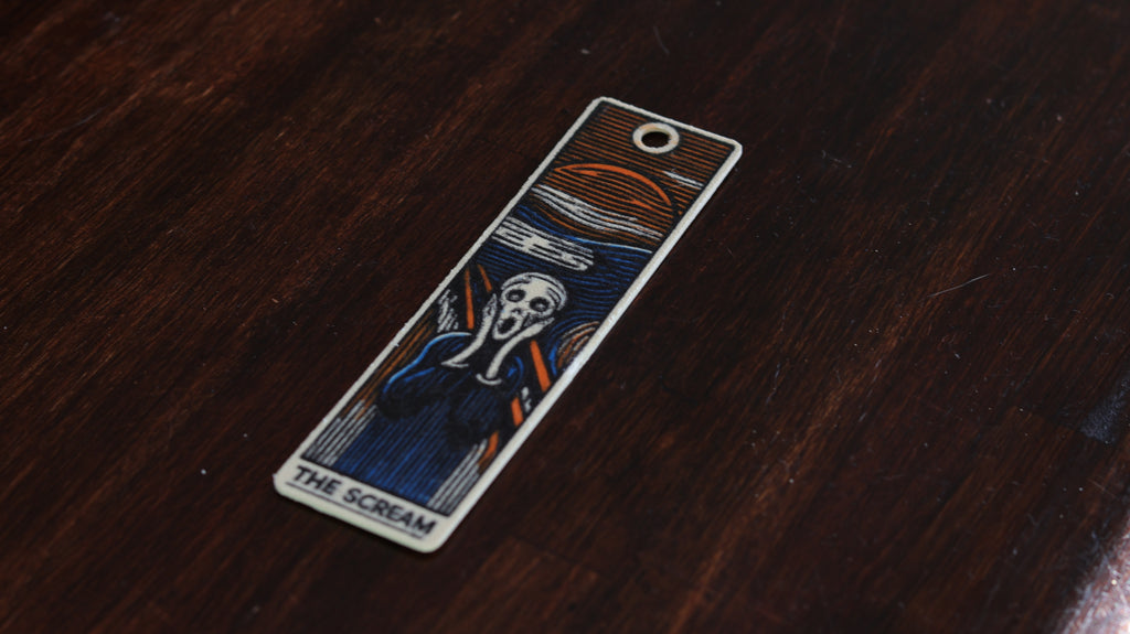 The Scream Bookmark - by Munch (Marcalibro)